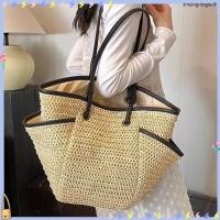 ราคา กระเป๋าสาน ทรงshoppingbag สานใบใหญ่ มีซับใน สายหนัง พร้อมส่ง 2 สี P301 (46011902877)
