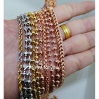 ราคา ข้อมือนาค/ข้อมือพิ้งค์โกลด์ 18k อิตาลี่ (5748815989)