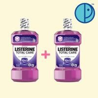 ราคา ซื้อ 1 แถม 1Listerine Total care 250 ml. แถม Listerine Total care ลิสเตอรีนโทเทิลแคร์ + โทเทิลแคร์ (ขนาด 250 มล.) (24102328960)