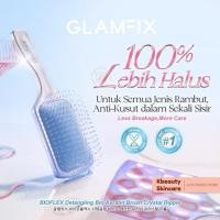 ราคา GLAMFIX BIOFLEX Detangling Bio-Keratin Brush Crystal Ripple Hair Comb Anti-Tangle and Hair Loss (47405188324)