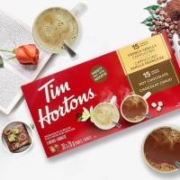 ราคา พร้อมสต็อก Canadian Tim Hortons ผงโกโก้ช็อคโกแลตร้อน คาปูชิโน่วานิลลาสําเร็จรูป 30 แพ็ค * 28g4.24P (49311455548)