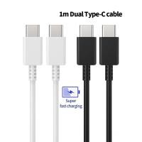 ราคา For SAMSUNG ของแท้ สายชาร์จ Usb Type C เป็น Type C 3A USB3.2 25w Galaxy S21 Ultra 5G S20 S10 Note 20 10 A71 A51 A90 (22152298447)