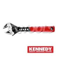 ราคา ประแจเลื่อนด้ามหุ้มยาง8"CUSHION GRIP ADJUSTABLE WRENCHE KEN5013080K"KENNEDY" รับประกันสินค้าแท้100% (41261841957)