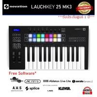 ราคา Novation Launchkey 25 MK3 USB MIDI Keyboard Controller (25-Key) ***รับประกันศูนย์ 1 ปี*** (4190385160)