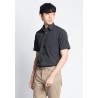ราคา Van HEUSEN เสื้อเชิ้ตแขนสั้น สีดํา สําหรับผู้ชาย - U-XAM107-O9 (2924955133)