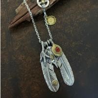 ราคา สร้อยคอเงินสเตอร์ลิง S925 แบบขนนกจาก Seiko GOROS และ Takahashi (49959897706)