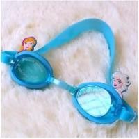 ราคา แว่นตาว่ายน้ำเด็ก แว่นตาดำน้ำเด็ก กันฝ้า ลายเจ้าหญิงเอลซ่า Elsa Smile Shop (289780826)