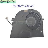 ราคา พัดลม CPU ระบายความร้อนสําหรับ HP 16-AC 16-AD Envy x360 2-in-1 16t-ac000 16-ac0023dx 16-ad0097nr TPN-C174 N86643-001 แล็ปท็อป Cooler หม้อน้ํา (57409560988)