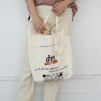 ราคา ✙พร้อมส่ง•กระเป๋าผ้าใบใหญ่DM tote bag (8258981101)