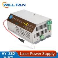 ราคา Will Fan HY-Z80 Z Series Co2 Laser Power Supply 80W 100W Metal Source For EFR Glass Tube Laser Engr (47103293912)