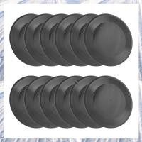 ราคา แผ่นเสียงไวนิลเปล่า 7 นิ้ว CD สําหรับตกแต่งห้อง CD Wall Decor แผ่นเสียงไวนิลตกแต่งสีดําปลอมบันทึกตกแต่ง (12 ชิ้น) (55906000861)