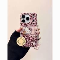 ราคา คิตตี้พิมพ์ลายเสือดาวสีชมพูเหมาะสําหรับเคสโทรศัพท์ Apple 17promax iPhone16/15XR14 (55160791507)