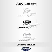 ราคา สติ๊กเกอร์หมวกกันน็อคตัด Arai Snell Mzf - กันน้ํา Oracal (48159590930)