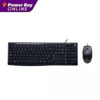 ราคา LOGITECH คีย์บอร์ด+เมาส์ (สีดำ) รุ่น MK200 (23400215303)