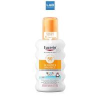 ราคา Eucerin Sun Protection Sensitive Protect Kids Spray Spf50+ 200 ml. ยูเซอริน ซัน คิดส์ สเปรย์ SPF50+ ขนาด 200 มล. (46812112588)