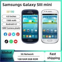 ราคา Samsungs i8190 Galaxy SIII ปลดล็อกมินิโทรศัพท์มือถือ 4.0 นิ้ว 1Gb RAM + 8Gb ROM 5MP Android โทรศัพท์มือถือ OS GPS WiFi สมาร์ทโฟน (26330129069)