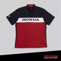 ราคา [คอลเลกชัน 2023] เสื้อโปโล ฮอนด้า สีแดง สีดํา HONDA POLO 08 (21590793654)