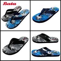 ราคา BATA(บาจา) รองเท้าแตะหนีบโฟมลายกัญชาสีดำ สีน้ำเงิน (Size 3-8) (5420738387)