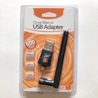 ราคา WIFI IEEE 802.11ac Dual Band USB Adapter 600Mbps (2.4GHz+5GHz) มีเสา (12925644961)