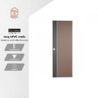 ราคา ECO DOOR ประตู UPVC ภายใน 70x200 ซม. รุ่น PC1 สีโอ๊ค-น้ำตาล (เจาะ) |BAN| (41902729575)