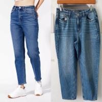 ราคา การซักกางเกงยีนส์ American Eagle Mom - ผ้ายีนส์สีน้ําเงิน (29624294089)
