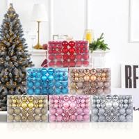 ราคา ลูกบอลตกแต่งต้นคริสต์มาส บอลหลากสี บอลตกแต่ง (25939510773)