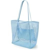 ราคา KALIDI Beach Nylon Mesh Tote Bag, Casual Tote Bag Hobo Women Folding MAX 23L Shoulder Bag For Beach Picnic Vacation (46812122231)
