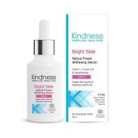 ราคา ✨ของแท้✨เซรั่มวิตามินซี Kindness Bright Side สูตรผิวแพ้ง่าย Nature Power Whitening Serum 30g (24780117098)