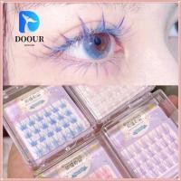 ราคา DOOUR Segment Eyelashes, Mink Hair Colourful Lashes, Spice Girls Eyelash Natural Soft Stem Wispy ขนตาปลอมสําหรับต่อขนตา (53912056638)