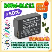 ราคา สําหรับ Panasonic Lumix DMC-G85 FZ200 FZ1000 G5 G6 G7 GH2 GX8 DMW-BLC12 DMW-BLC12E DMW-BLC12PP แบตเตอรี่ (46162154115)