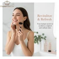 ราคา CHE 2 in 1 Ice Roller Gua Sha ชุดเครื่องมือนวดหน้าสําหรับ Puffiness Fine Lines และ Skin Brightening ที่บ้านใช้ TH (56911124541)