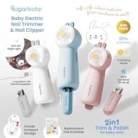 ราคา Sugarbaby Baby Electric Nail Trimmer & Nail Clipper 2in1 / กรรไกรตัดเล็บเด็กไฟฟ้า (40028954574)