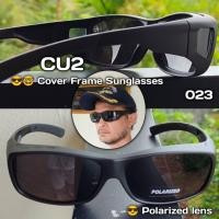 ราคา CU2 023 POLARIZED LENS แว่นตากันแดดครอบ แว่นครอบ แว่นตาครอบกันแดด (9330515950)