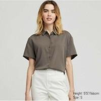 ราคา เสื้อเชิ้ต Uniqlo สีขาว off white ไซด์ L (6856828358)