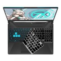 ราคา สําหรับ ASUS TUF Gaming F15 F506LH FX506L FX506LH FX506LI FX506LU LH FX506 LI LU 15.6 นิ้วแล็ปท็อปซิลิโคนแป้นพิมพ์ป้องกันผิว (44810549126)