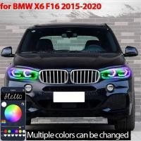 ราคา สําหรับ BMW X6 F16 2015-2019 XDrive35i XDrive50i XDrive30d XDrive35d 40d M50d ไหล DRL หลากสี M4 สไตล์ LED Angel Eyes (57961084475)