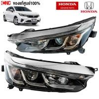 ราคา (ของแท้ถอดป้ายแดง) ไฟหน้า HONDA CITY ปี 2019-2021 ธรรมดา - ข้างซ้าย/ ข้างขวา รหัส 33100-T00-T03 / 33150-T00-T03 (28884980212)