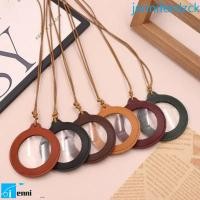ราคา เจนนิเฟ แว่นขยายขนาดเล็ก,สายหนังมือถือแว่นขยายสร้อยคอ,คอสวมสวมคอใช้งานง่ายวินเทจแว่นขยายจี้ตรวจสอบ (40180442535)