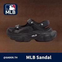 ราคา NY MLB Winner Chunky Mask Black sandals (ของแท้ 100%) (52503461357)
