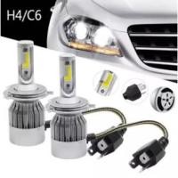 ราคา หลอดไฟหน้ารถ LED C6 ขั้ว H4 ความสว่าง 6000K ระบบ Lighting Focus ( 1 คู่ ) (7756724614)