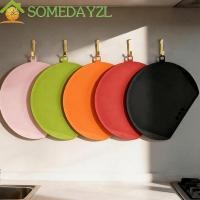 ราคา SOMEDAYZL เขียงกึ่งวงกลม, เขียง TPU D-Shape กันเชื้อรา, ทําความสะอาดง่าย Non-Slip TPU อาหารปลอดภัยครัวสับบล็อกผลไม้ (52810927576)