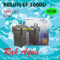 ราคา RESUN EF1600U Xtreme Canister Filter กรองนอก สำหรับบ่อและตู้ปลา 1600L/Hr 35w UV11w (7331390473)