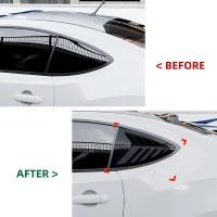 ราคา For Toyota GT86 Subaru BRZ Scion FR-S 2013-2020 Car Window Blinds Spoiler Louver Shutter Cover High (46602600672)
