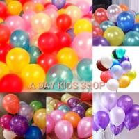ราคา ลูกโป่งมุก 10" คละสี แพก100ใบ (2907768695)