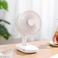 ราคา Spot Goods USB Rechargeable Desktop Fan Silent high-wind mini desk fan Portable fans are used in student dormitories and offices (44030831773)