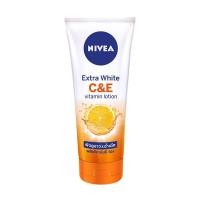 ราคา ส่งฟรีไม่ใช้โค้ด นีเวีย เอ็กซ์ตร้า ไวท์ ซี แอนด์ อี วิตามิน โลชั่น 320 มล.NIVEA Extra White C and E Vitamin Lotion (11488490791)
