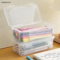 ราคา [เอส] 1ชิ้นกรณีดินสอกล่องหน้าวัสดุใสกล่องดินสอกระเป๋าเครื่องเขียนโรงเรียนกรณีดินสออุปกรณ์การจัดเก็บดินสอ (41881452165)