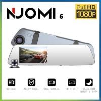 ราคา กล้องติดรถยนต์ Nuomi Mi6 FULL HD 1080p HDR Car Dash Cam 2กล้องหน้าหลัง ภาพคมชัดทั้งกลางวัน กลางคืน (26919759163)