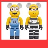 ราคา [ของแท้ แบ่งจ่ายสบายๆ 0%] MEDICOM BE@RBRICK : 400% BEARBRICK 2018 Despicable Me 3 Minions - Mel & Dave (set of 2) (3459125099)