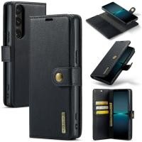 ราคา DG.MING Crazy Horse Texture เคสโทรศัพท์หนังที่ถอดออกได้สําหรับ Sony Xperia 1 V/Sony Xperia 10 V/Sony Xperia 1 VI/Sony Xperia 10 VI (41281631421)